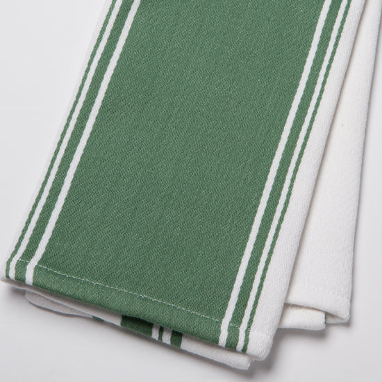 Now Designs Symmetry Dishtowel Elm Green