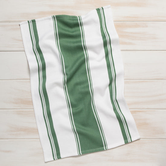 Now Designs Symmetry Dishtowel Elm Green