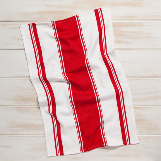 Now Designs Symmetry Dishtowel Red Set Of 2