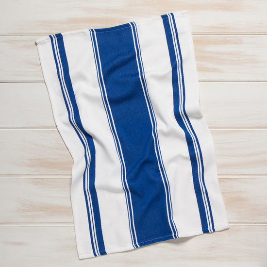 Now Designs Symmetry Dishtowel Royal BlueSet Of 2