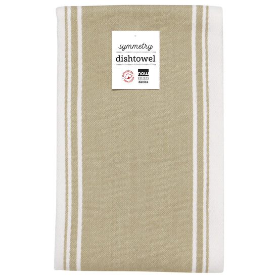 Now Designs Symmetry Dishtowel Sandstone