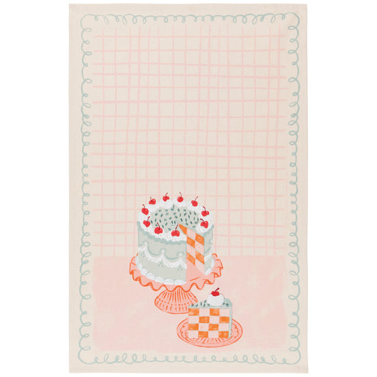 now designs Take The Cake Dishtowel