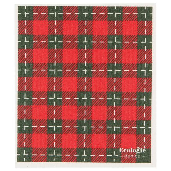 now designs Tartan Swedish Sponge Cloth