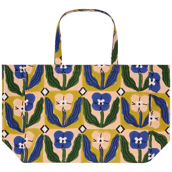 now designs Teppi Block Print Tote Bag