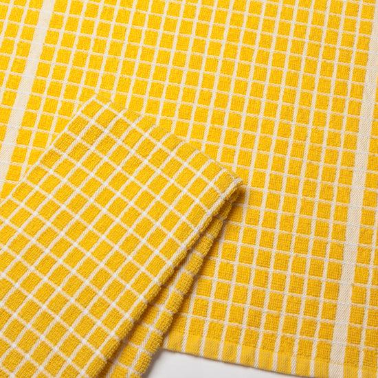 Now Designs Terry Towel Lemon Yellow Set Of 2