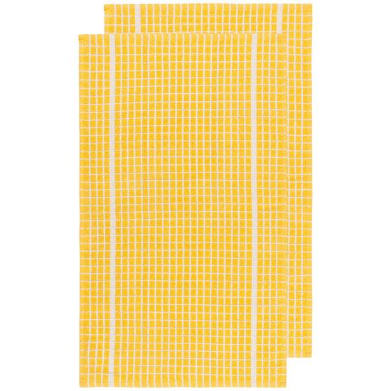 now designs Terry Towel Lemon Yellow Set of 2
