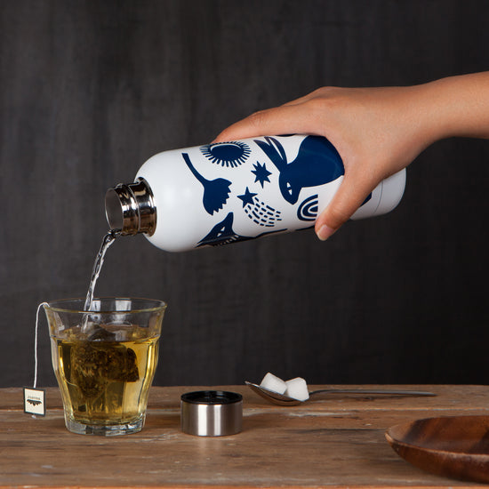 Now Designs Timber Stainless Steel Water Bottle