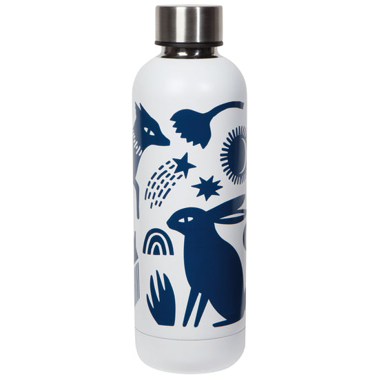 now designs Timber Stainless Steel Water Bottle