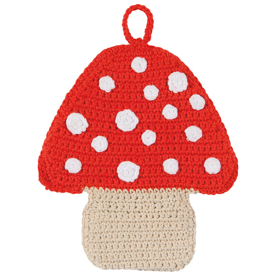 now designs Toadstool Crochet Trivet