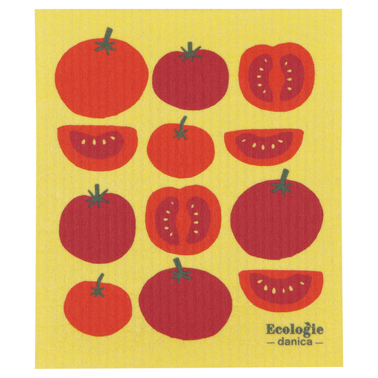now designs Tomatoes Swedish Sponge Cloth