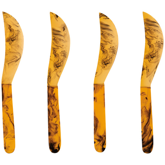 now designs Tortoise Shell Resin Spreader Set of 4
