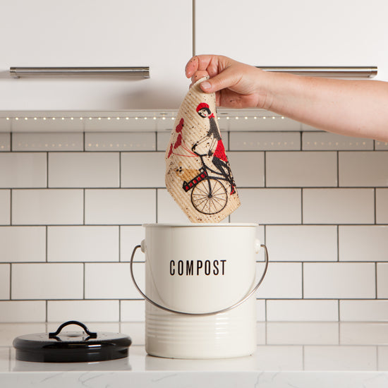 Now Designs Tour De Paris Swedish Sponge Cloth