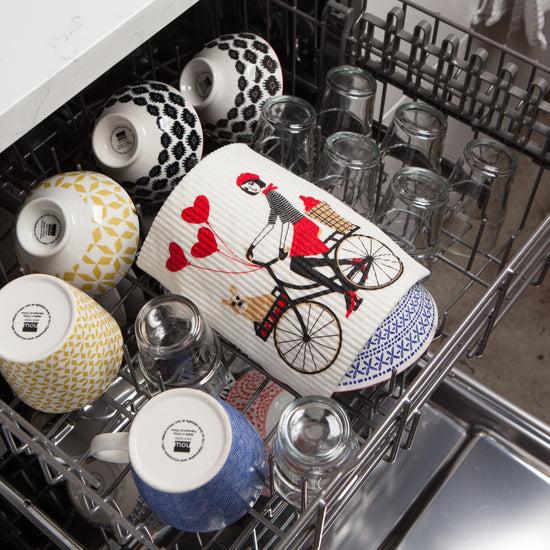 Now Designs Tour De Paris Swedish Sponge Cloth