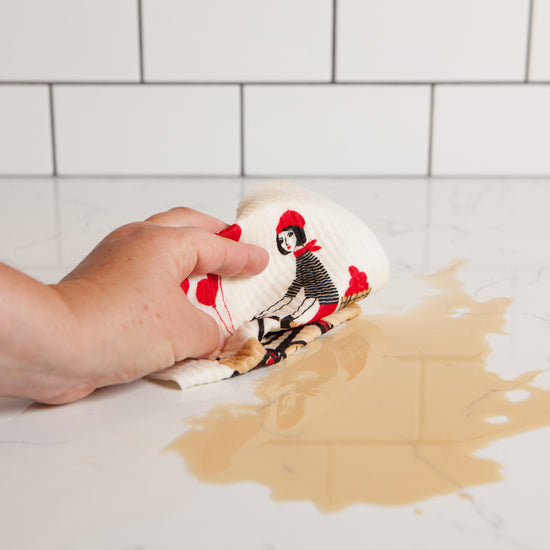 Now Designs Tour De Paris Swedish Sponge Cloth