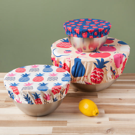 Now Designs Tutti Frutti Bowl Covers Set Of 3