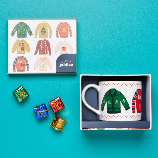 Now Designs Ugly Christmas Sweater Mug In A Box
