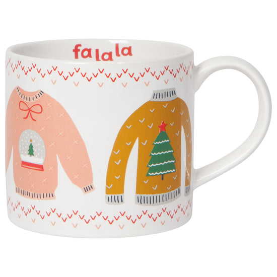 now designs Ugly Christmas Sweater Mug in a Box