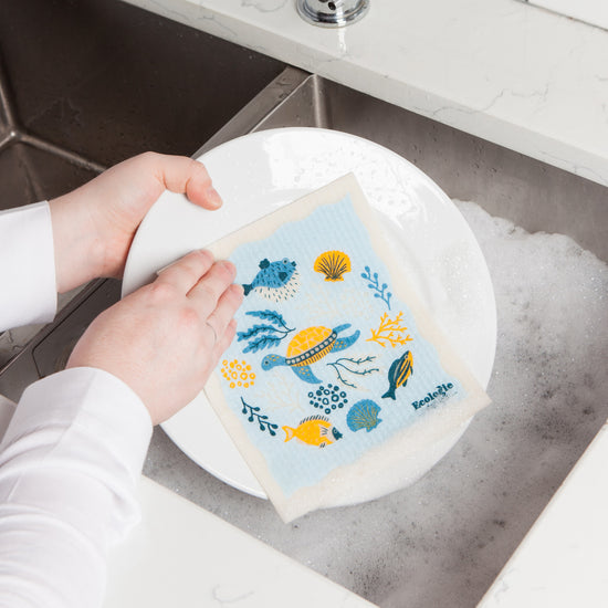 Now Designs Under The Sea Swedish Sponge Cloth