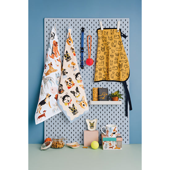 Now Designs Uptown Dogs Dishtowel