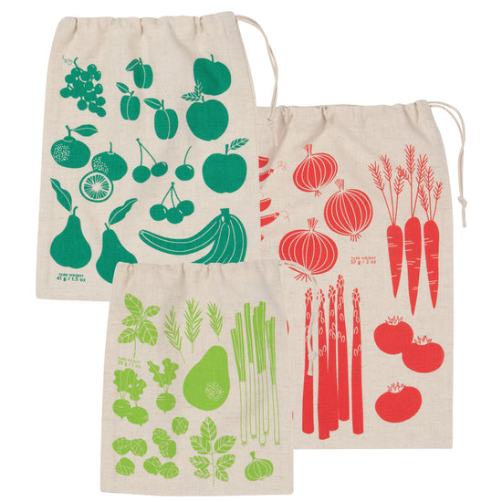 now designs Veggie Produce Bags Set of 3