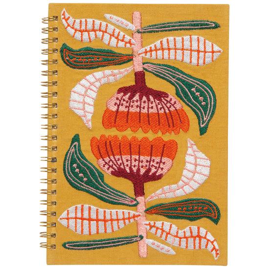 now designs Venus Embroidered Notebook