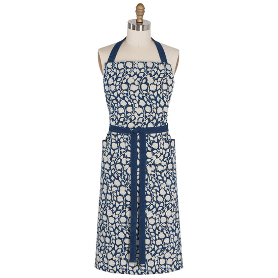 now designs Vinebloom Block Print Apron