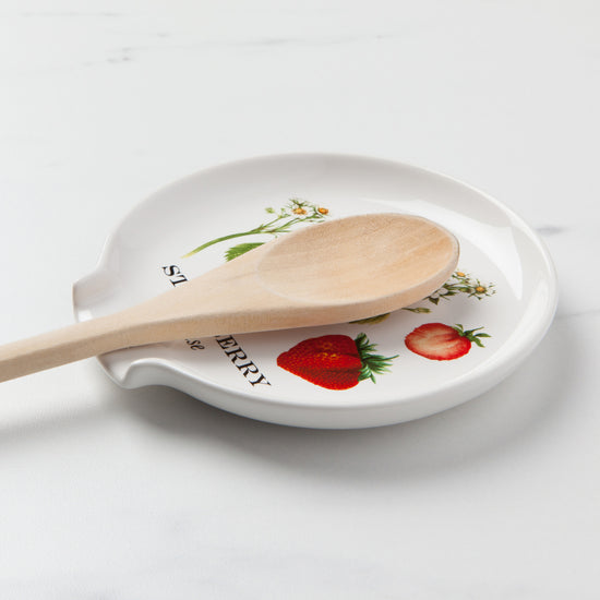 Now Designs Vintage Strawberries Spoon Rest