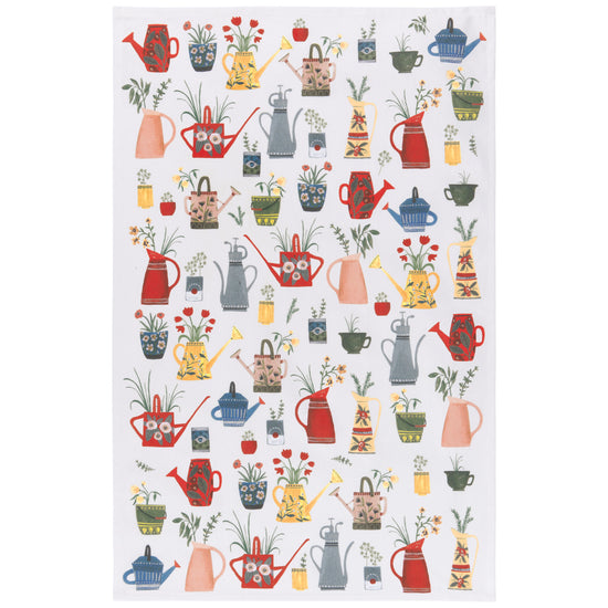 now designs Watering Cans Dishtowel
