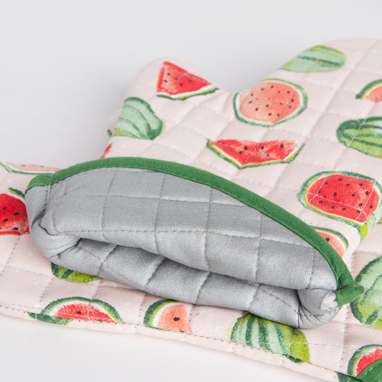 Now Designs Watermelon Quilted Oven Mitt