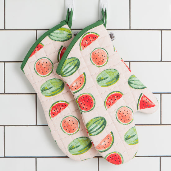Now Designs Watermelon Quilted Oven Mitt