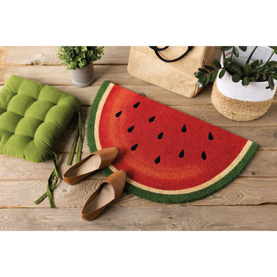 Now Designs Watermelon Shaped Doormat