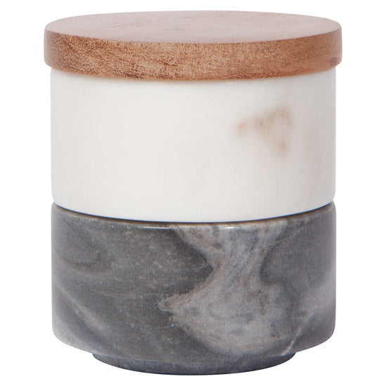 now designs White Marble Cellar Salt Wlate el