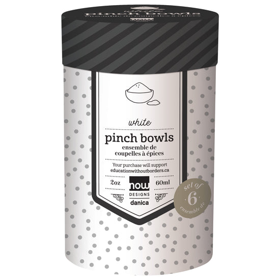 Now Designs White Pinch Bowls Set Of 6