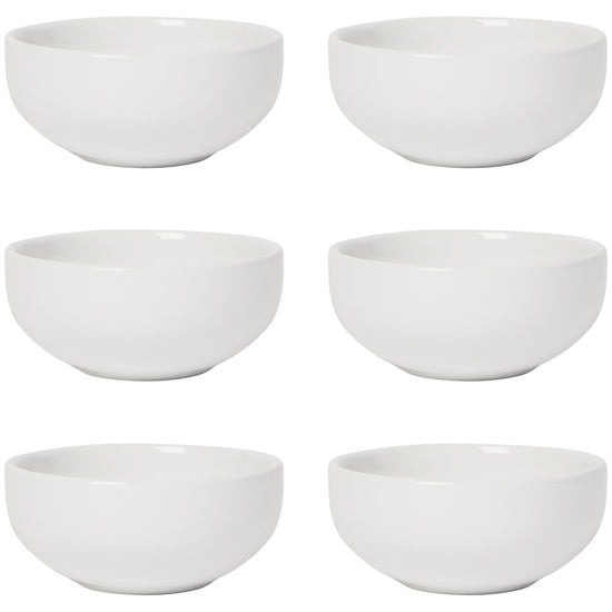 now designs White Pinch Bowls Set of 6