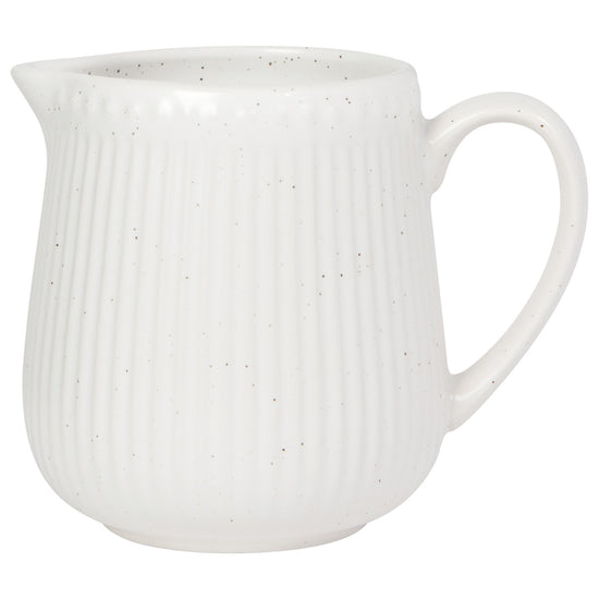 now designs White Speckled Creamer