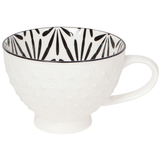 now designs White Stamped Latte Mug