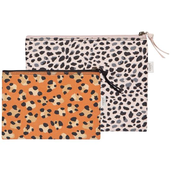 now designs Wild Heart Zip Pouches Set of 2