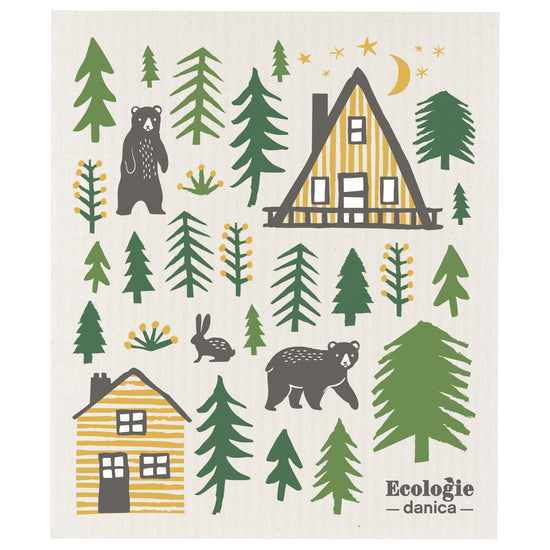 now designs Wild Life Swedish Sponge Cloth