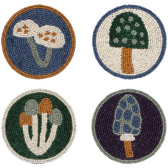 now designs Wildgrove Beaded Coasters Set of 4