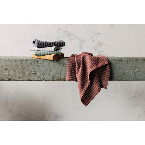 Now Designs Wine Stripe Linen And Cotton Dishtowel