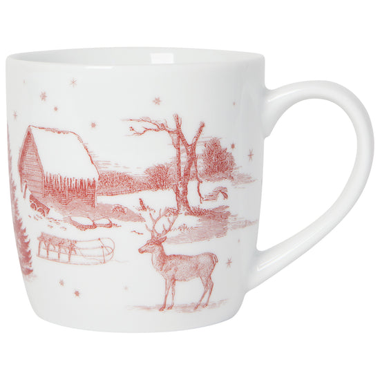 now designs Winter Toile Porcelain Mug