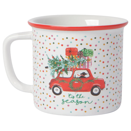Now Designs Winter Wheels Heritage Mug