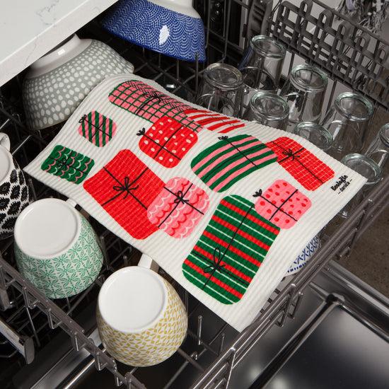 Now Designs Winter Wheels Swedish Sponge Towel
