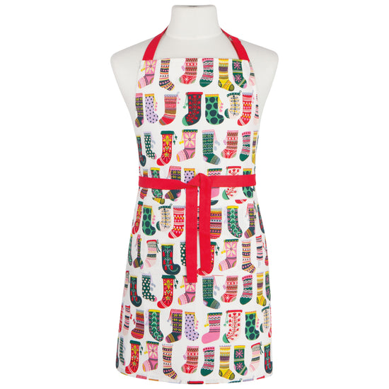 now designs Winter Woolens Christmas Apron