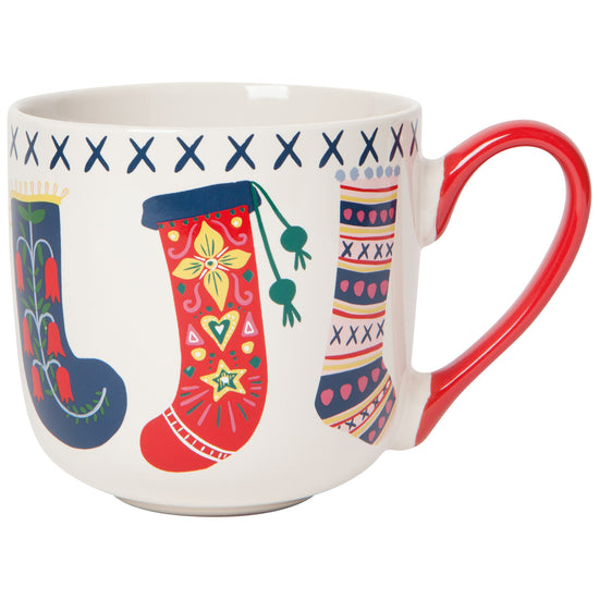 Now Designs Winter Woolens Mug And Dishtowel Set