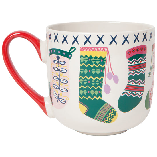 Now Designs Winter Woolens Mug And Dishtowel Set
