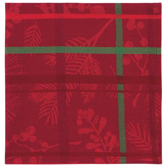 Now Designs Winterberry Jacquard Napkins Set Of 4