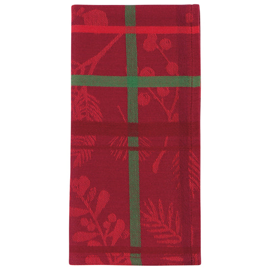 Now Designs Winterberry Jacquard Napkins Set Of 4