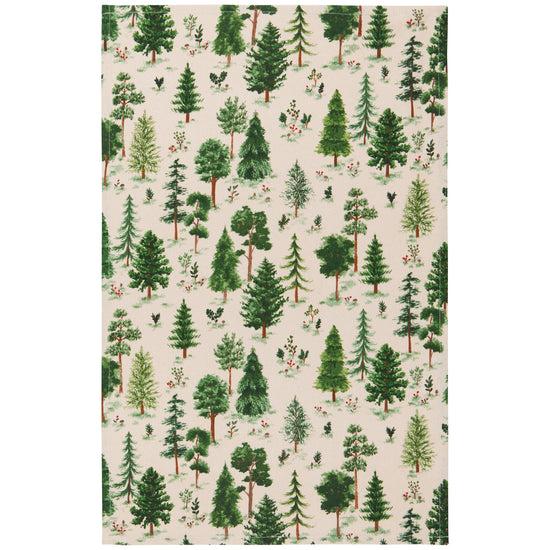now designs Woodland Printed Cotton Dishtowel
