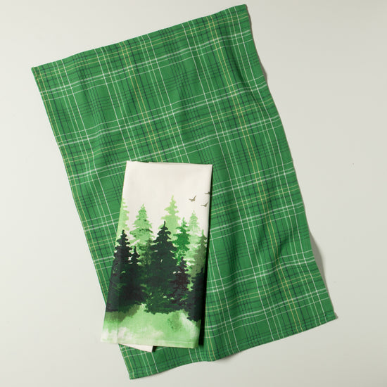Now Designs Woods Dishtowels Set Of 2